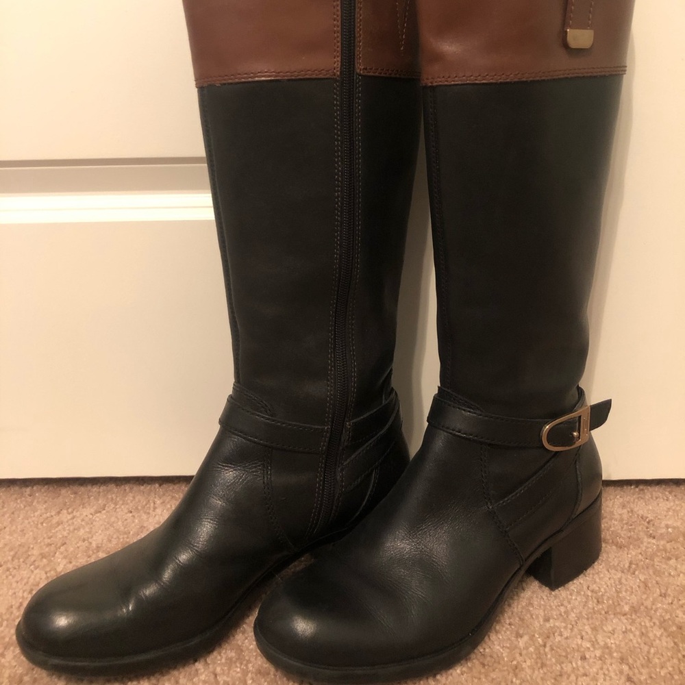 Two-tone Riding boot